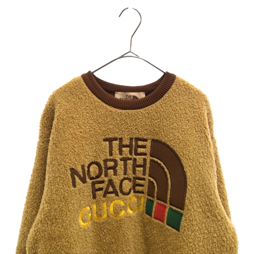 Gucci - GUCCI グッチ 21SS××THE NORTH FACE faux fur sweatshirt×ザ