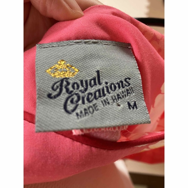 【美品】Royal Creations ムームー　ハワイアン　ドレス　Mサイズ 5