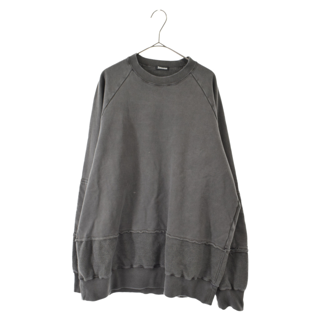 UNDERCOVER アンダーカバー 23SS 袖PK切替スウェットトレーナー グレー