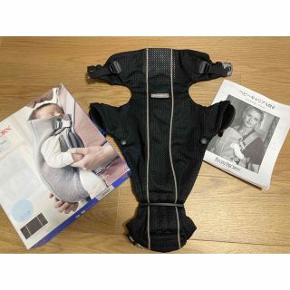 ベビービョルン(BABYBJORN)のベビービョルン  ベビーキャリアミニ　メッシュ素材 黒(抱っこひも/おんぶひも)