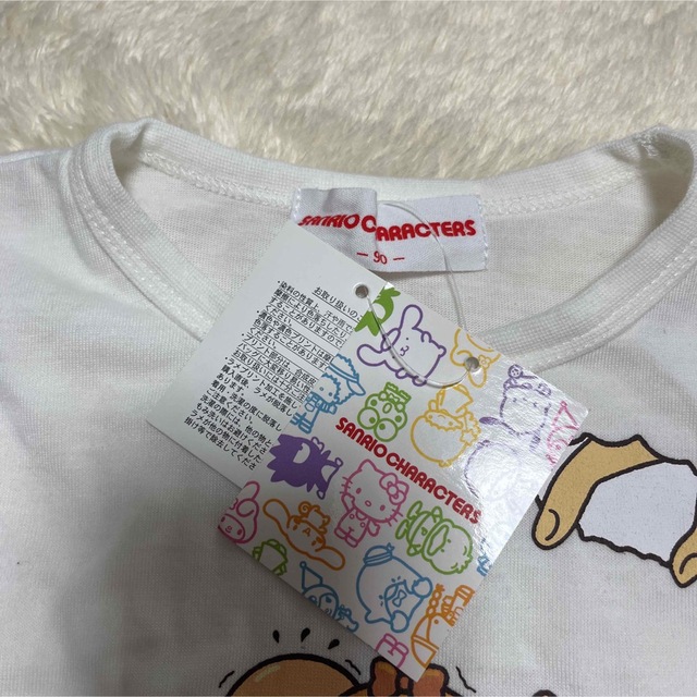 サンリオ(サンリオ)のサンリオ　キャラクターTシャツ キッズ/ベビー/マタニティのキッズ服女の子用(90cm~)(Tシャツ/カットソー)の商品写真