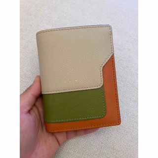 マルニ(Marni)のMarni サフィアーノレザー 二つ折り財布(折り財布)