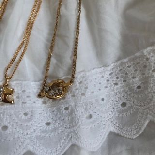 ロキエ(Lochie)のvintage Nina RICCI simple twist necklace(ネックレス)