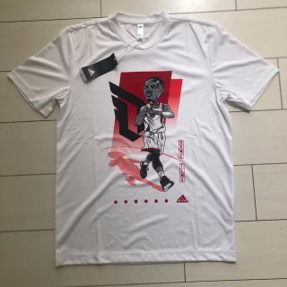 アディダス(adidas)の￥3,289アディダス☆バスケNBAデイミアンリラードDRY速乾Tシャツ【XO】(Tシャツ/カットソー(半袖/袖なし))