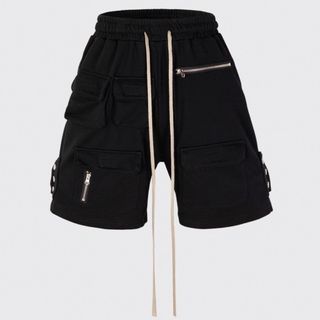 リックオウエンス(Rick Owens)のカーゴ　スウェット　ハーフパンツ　ストリート　好きに(ショートパンツ)