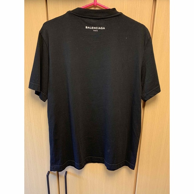 18ssBALENCIAGAロゴ総柄Tシャツ