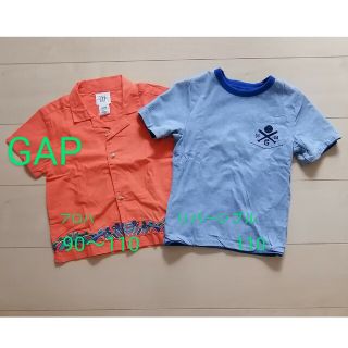 ベビーギャップ(babyGAP)のbany GAP リバーシブルTシャツ　アロハシャツ　110(Tシャツ/カットソー)