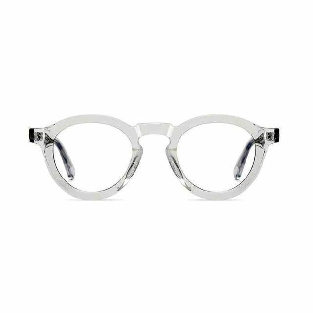 Boston Master ボストンマスター 透明×クリア 太ぶち メガネ 01 メンズのファッション小物(サングラス/メガネ)の商品写真