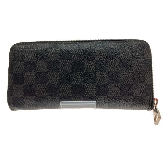 LOUIS VUITTON(ルイヴィトン)の□□LOUIS VUITTON ルイヴィトン ジッピーウォレット・ヴェルティカル N63095 ダミエ・グラフィット ハンドメイドのファッション小物(財布)の商品写真