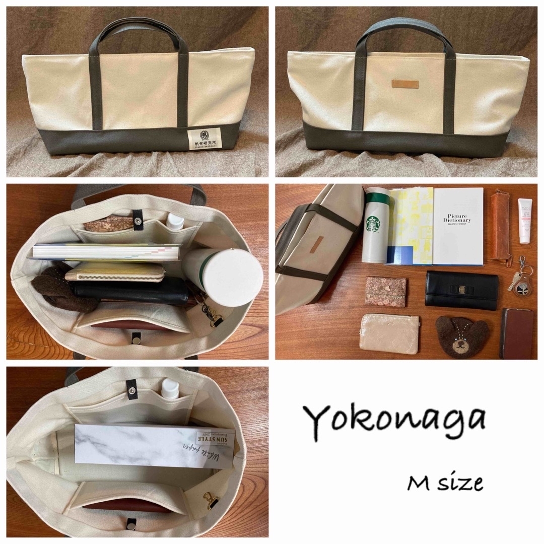 オーダー受付中】栃木レザー × 日本製 帆布 トートバッグの通販 by も