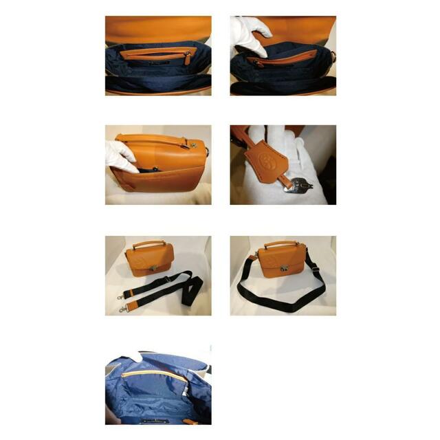 CASTELBAJAC(カステルバジャック)のカステルバジャック トリエⅡ ショルダーバッグ 075203 オレンジ メンズのバッグ(ショルダーバッグ)の商品写真