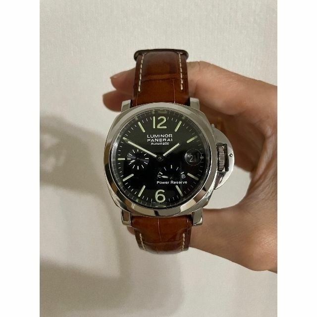PANERAI(パネライ)のPANERAI パネライ ルミノール パワーリザーブ デイト 自動巻き 腕時計 メンズの時計(腕時計(アナログ))の商品写真