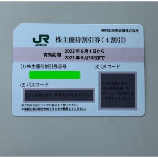 ジェイアール(JR)のJR東日本株主優待券(その他)