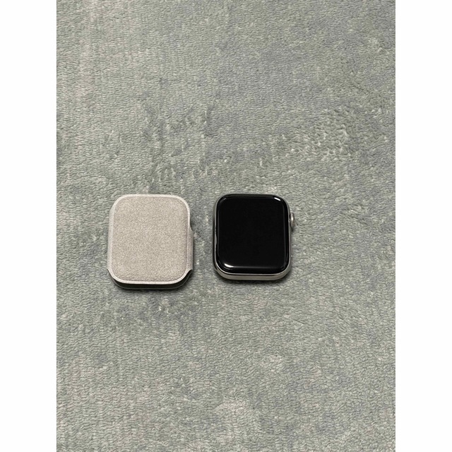 Apple Watch(アップルウォッチ)のアップルウォッチ　series5 チタン メンズの時計(腕時計(デジタル))の商品写真