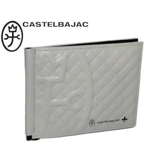 カステルバジャック(CASTELBAJAC)のカステルバジャック ガルボ マネークリップ 047623 ホワイト(マネークリップ)