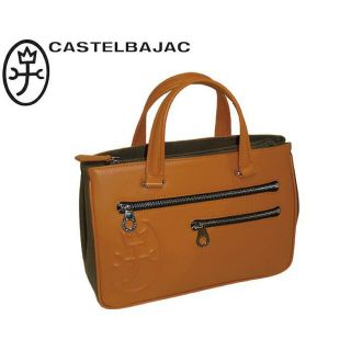 カステルバジャック(CASTELBAJAC)のカステルバジャック トリエⅡ ドライビングトート 075502 オレンジ(トートバッグ)