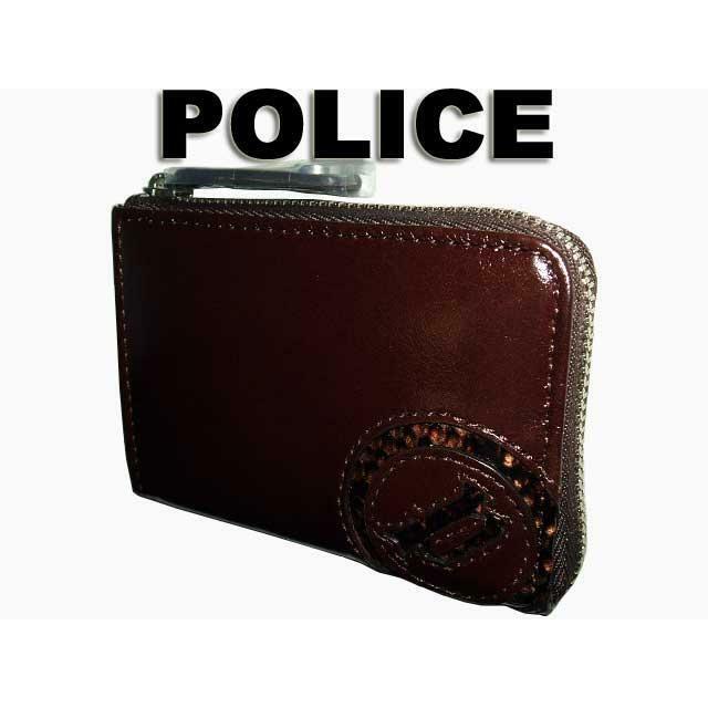POLICE - ポリス 小銭入れ PA-5509 ブラウンの通販 by FGラクマ's shop