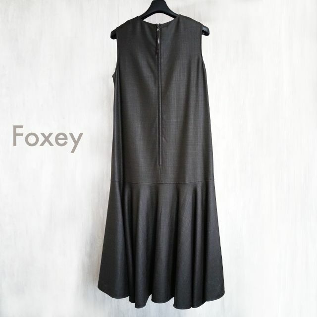 【美品】FOXEY　フォクシー　Elegance Hem Dress 38 2