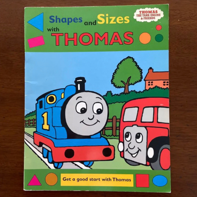 THOMAS(トーマス)のShapes and Sizes with THOMAS 英語ワークブック エンタメ/ホビーの本(洋書)の商品写真