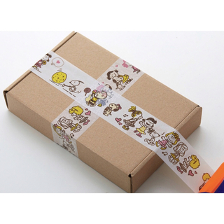 【訳あり品】テープ1巻  キャラクターテープ　梱包用テープ　DIY 韓国(ラッピング/包装)