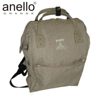 アネロ(anello)のanello アネロ リュックサック  GU-B3014  ベージュ(リュック/バックパック)