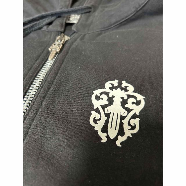 Chrome Hearts(クロムハーツ)の値下げ☆レア【クロムハーツ】ジップパーカー メンズのトップス(パーカー)の商品写真