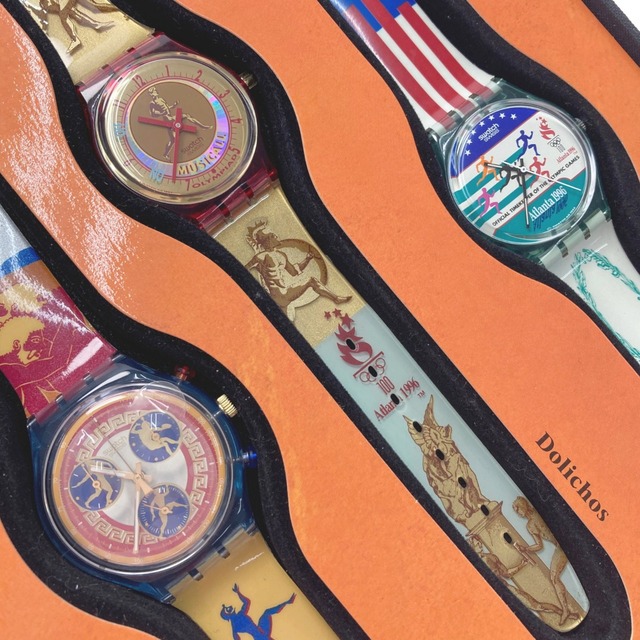 メンズ☆☆SWATCH スウォッチ センテニアルオリンピックコレクション アトランタ1996 限定品 クォーツ メンズ 腕時計