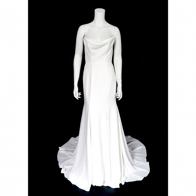 ＊MONIQUE LHUILLIER＊ ウェディングドレス ホワイト レディースのフォーマル/ドレス(ウェディングドレス)の商品写真