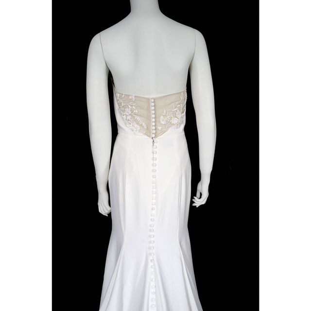 ＊MONIQUE LHUILLIER＊ ウェディングドレス ホワイト レディースのフォーマル/ドレス(ウェディングドレス)の商品写真