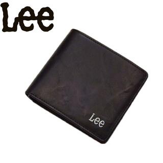 リー(Lee)のLee 中ベラ付二つ折り財布  0520370 ブラック(折り財布)