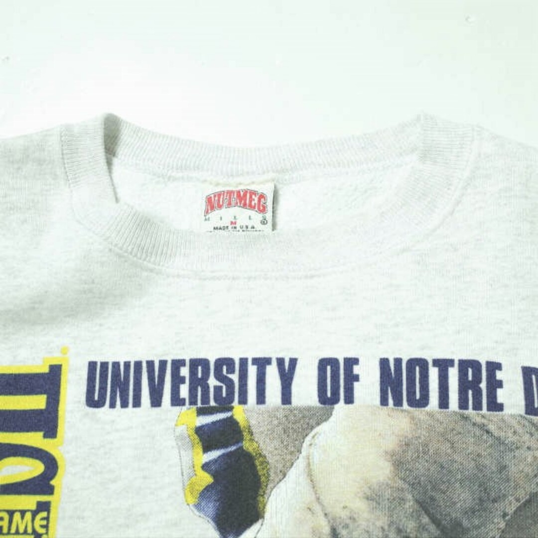 ロングTシャツ　　ノートルダム大学　スウェット　アメフト　　アメリカ