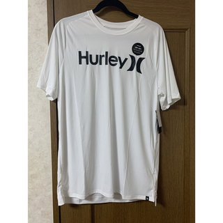 ハーレー(Hurley)の『新品』ハーレー ラッシュガード  メンズ　Tシャツ　ホワイト(Tシャツ/カットソー(半袖/袖なし))