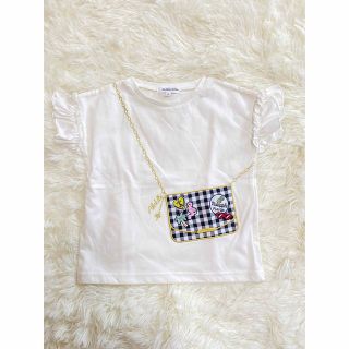 グローバルワーク(GLOBAL WORK)の新品未使用　チェーンポーチデザイン　tシャツ(Tシャツ/カットソー)