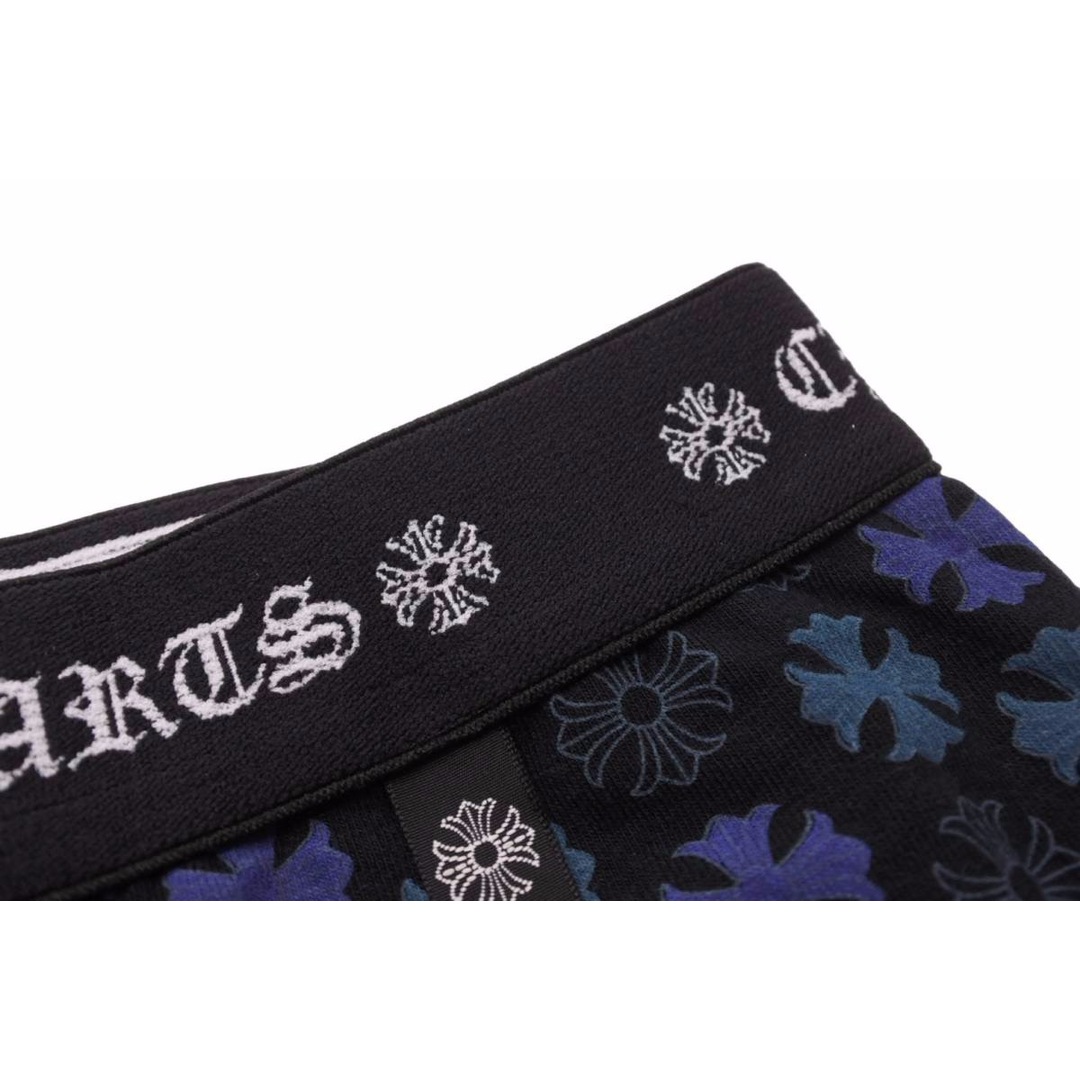 Chrome Hearts(クロムハーツ)の極美品 CHROME HEARTS クロムハーツ パンツ レギンス 総柄 ブラック コットン サイズL CH3308 中古 50219 レディースのパンツ(カジュアルパンツ)の商品写真