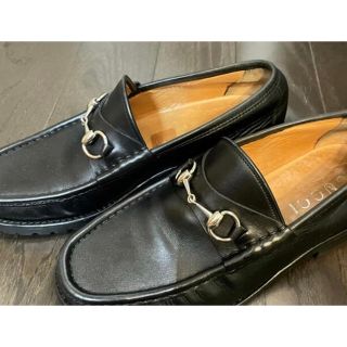 gucci グッチ　ホースビットローファー(ローファー/革靴)