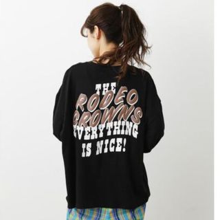 ロデオクラウンズ(RODEO CROWNS)のRODEO CROWNS ⭐︎ NICE WAVEルーズL／S Tシャツ(シャツ/ブラウス(長袖/七分))