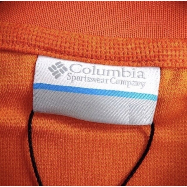 Columbia(コロンビア)の【Columbia/コロンビア】吸水速乾 ボーダー柄切替 半袖ポロシャツ・XL メンズのトップス(ポロシャツ)の商品写真