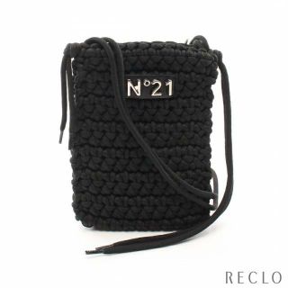 ヌメロヴェントゥーノ(N°21)のPhone Bag ショルダーバッグ ナイロン ブラック(ショルダーバッグ)