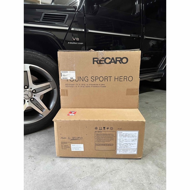 RECARO(レカロ)のBeyan様専用　チャイルドシート キッズ/ベビー/マタニティの外出/移動用品(自動車用チャイルドシート本体)の商品写真