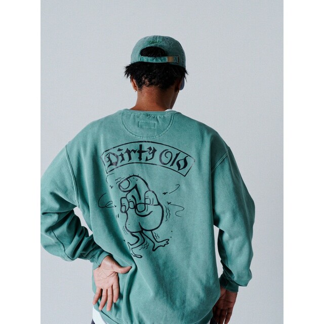 DIRTY OLD PIGMENT DYED SWEAT　haight ヘイト