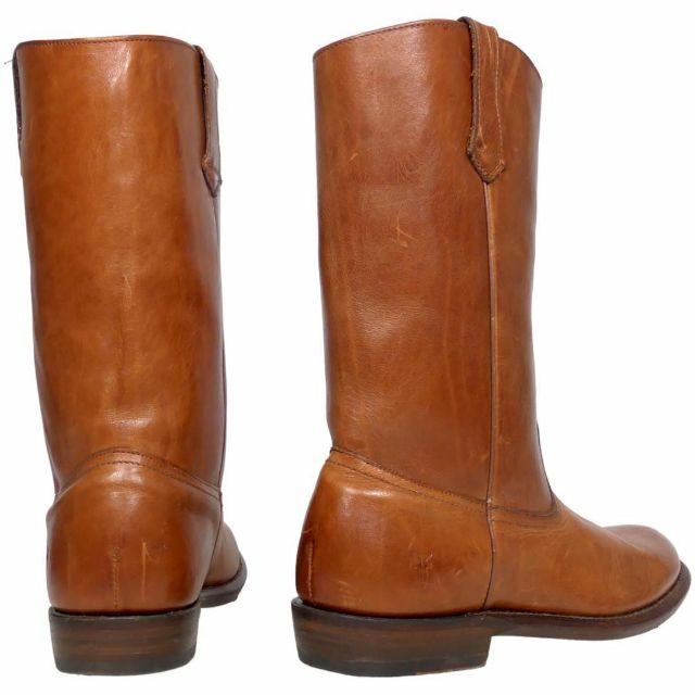 世界的に有名な ペコスブーツ メキシコ製 26 HH8839 茶 メンズ フライ