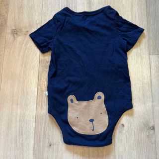 ベビーギャップ(babyGAP)のbabyGAPブランナベアロンパース新品未使用80(ロンパース)