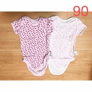 ユニクロ(UNIQLO)のユニクロ ロンパース 90(下着)