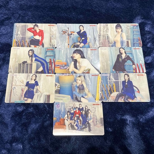 TWICE TWICE Hare Hare タワレコ クリアトレカ コンプセットの通販 by Alan MISAMO ミナ モモ サナ クリアトレカ タワレコ コンプ 10セット