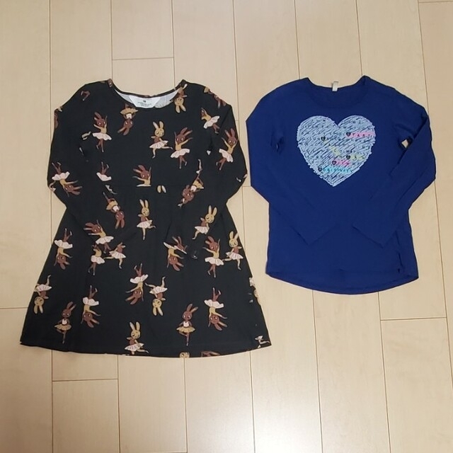 120cm 春夏 13点 Ｈ＆M petit main UNIQLO しまむら キッズ/ベビー/マタニティのキッズ服女の子用(90cm~)(その他)の商品写真