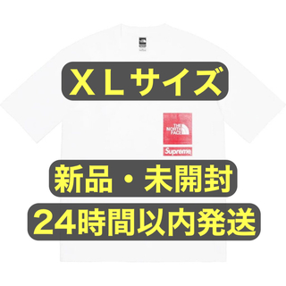 シュプリーム(Supreme)のSupreme TNF Printed Pocket Tee White XL(Tシャツ/カットソー(半袖/袖なし))