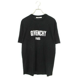 GIVENCHY - ジバンシィ BW700D3015 デストロイ加工ロゴプリントTシャツ ...