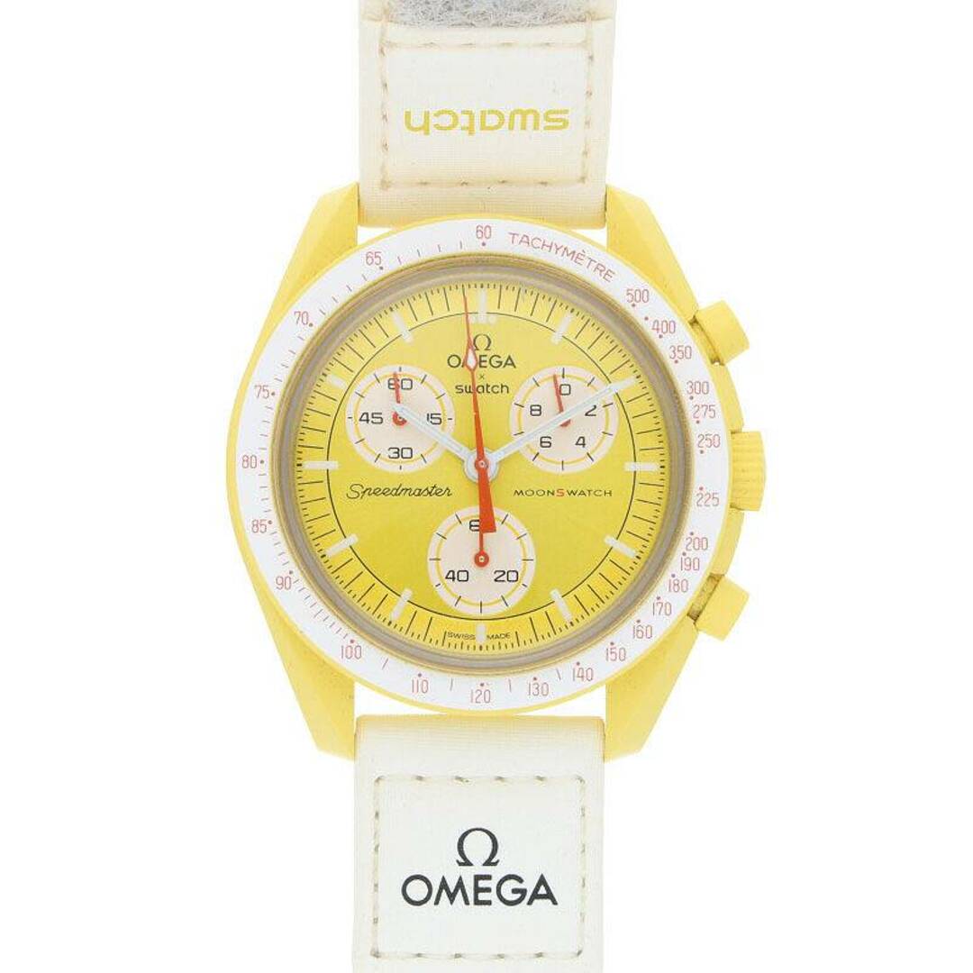 OMEGA(オメガ)のオメガ  MOONSWATCH MISSION TO THE SUN バイオセラミッククオーツ クロノグラフ腕時計 メンズ 42mm メンズの時計(その他)の商品写真