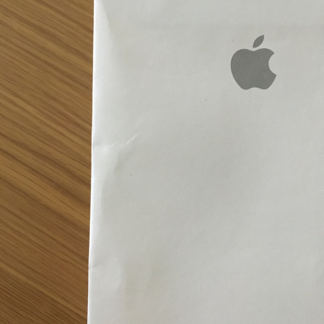 Apple(アップル)のApple ショッパー　紙袋 レディースのバッグ(ショップ袋)の商品写真