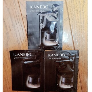 カネボウ(Kanebo)のカネボウ　ライブリースキン　ウェア　ファンデ　試供品　3袋(サンプル/トライアルキット)